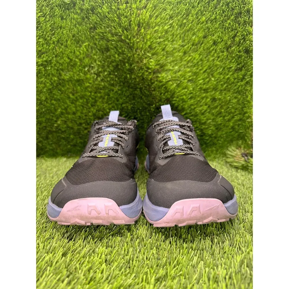 Altra Lone Peak 9 AL0A85PR040 Athletic Sneaker Womens 10 Black Mesh Trail Hiking
